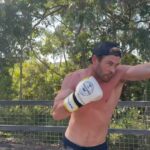 Chris Hemsworth Instagram – Sweating off the birthday cake with @centrfit @82spaniard