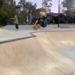 Chris Hemsworth Instagram – My 9 year old doing things I can only lie about having done back in my day