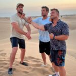 Chris Hemsworth Instagram - A few snaps from an epic family trip to #abudhabi @lukemun @hemsworthluke @liamhemsworth @visitabudhabi