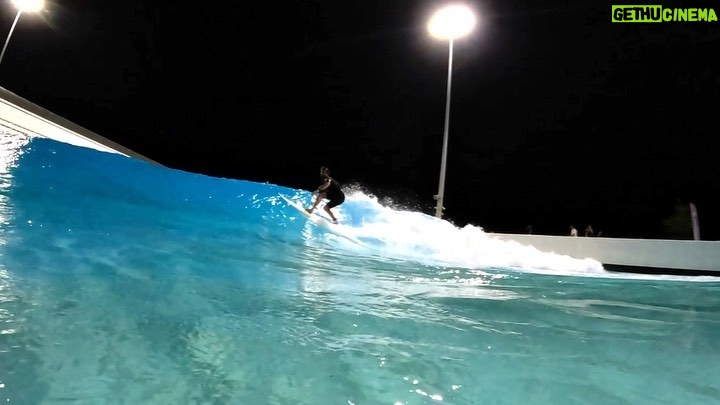 Chris Hemsworth Instagram - Got to surf the wave pool in Switzerland with the family last week. Such an amazing trip. To be able to surf in a pool with snow cap mountains as the back drop was pretty awesome! Thanks @mikypicon @juzmac and @alaia.bay for the good times π€π€
