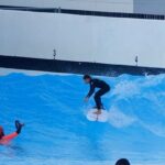 Chris Hemsworth Instagram – Got to surf the wave pool in Switzerland with the family last week. Such an amazing trip. To be able to surf in a pool with snow cap mountains as the back drop was pretty awesome! Thanks @mikypicon @juzmac and @alaia.bay for the good times 🤙🤙