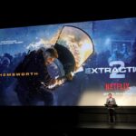 Chris Hemsworth Instagram - Another amazing night for Extraction 2 in NYC! Huge thanks to everyone who came out and all the support for the film has been incredible! Can’t wait for you all to see it on @netflix June 16th! @samhargrave @therussobrothers @wildstateprod @golfarahani @olgakurylenkoofficial @adam_bessa @agbofilms