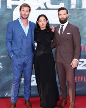 Chris Hemsworth Instagram - Amazing night in Berlin for the premiere of Extraction 2! Thanks to everyone who came out and for all the love and support! @netflix #extraction2 June 16 @samhargrave @golfarahani @olgakurylenkoofficial @elsapataky
