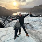 Chris Hemsworth Instagram - A little Icelandic adventure with my girl ❤️ 🧊@glacierencounter