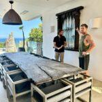 Chris Hemsworth Instagram – Here’s a few pieces of furniture my mate designed that I’d like to share, hand made and all constructed from recycled raw materials, your a wizard @leebrennandesign https://leebrennandesign.com/pages/furniture