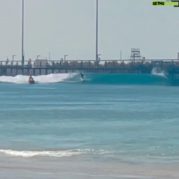 Chris Hemsworth Instagram - Watching my kids progress through the day until they were backhand tube riding better than the adults was all time 🤙thanks @kellyslater @surfabudhabi @mitchcrews for a super fun session