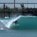 Chris Hemsworth Instagram - Watching my kids progress through the day until they were backhand tube riding better than the adults was all time 🤙thanks @kellyslater @surfabudhabi @mitchcrews for a super fun session