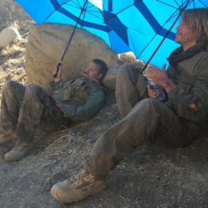 Chris O'Donnell Instagram - Just a couple guys staying cool. #ncisla @ericcolsen