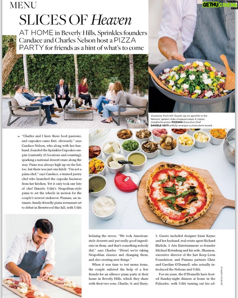 Chris O'Donnell Instagram - Check out September issue of @c.magazine for the article on @pizzana_la (Part 1)