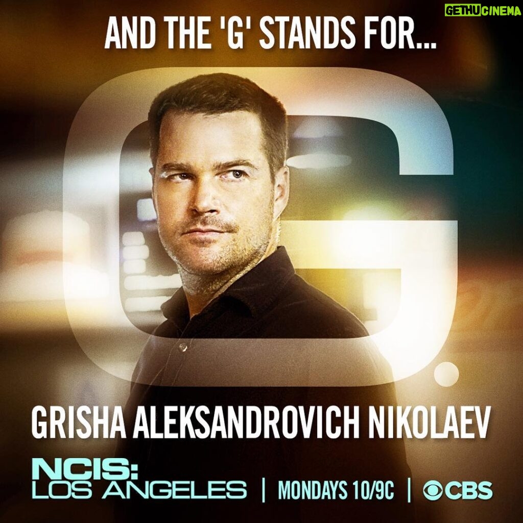 Chris O'Donnell Instagram - Well it was my second guess. #ncisla