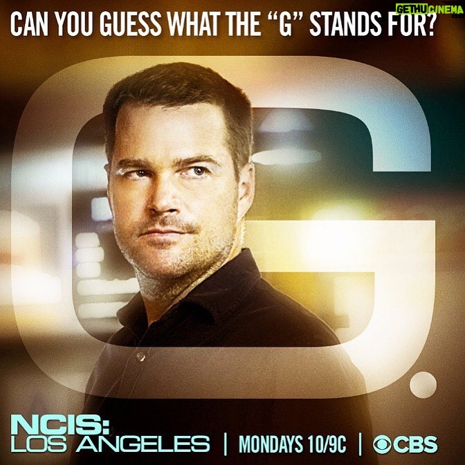 Chris O'Donnell Instagram - Tonight's the night, let's find out what the 'G' stands for. #ncisla