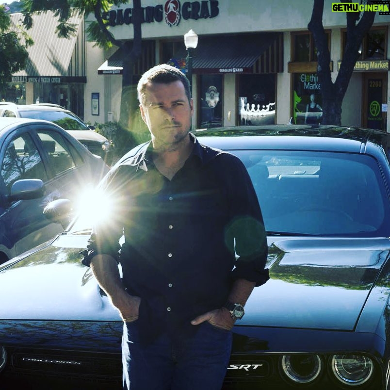 Chris O'Donnell Instagram - Just hanging out wondering When Sam will let me drive his car. #ncisla @llcoolj #onlycbs