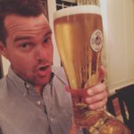 Chris O’Donnell Instagram – Oktoberfest on island in Maine!  Thanks @blueashfarm best dinner ever. #shoottheboot.
