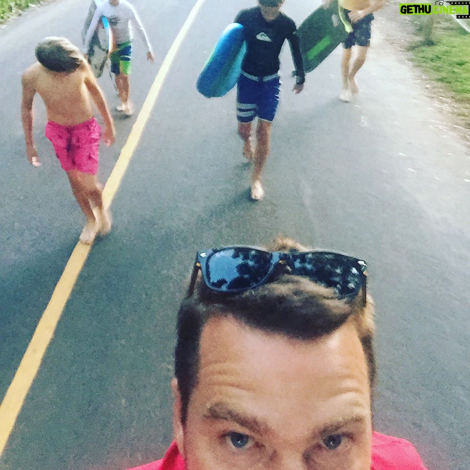 Chris O'Donnell Instagram - Heading home from the beach, beautiful day.