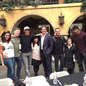 Chris O'Donnell Instagram - Who's the new kid? Special guest headed to #ncisla #onlycbs