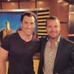 Chris O'Donnell Instagram - Ran into @maksimc at #gooddayny