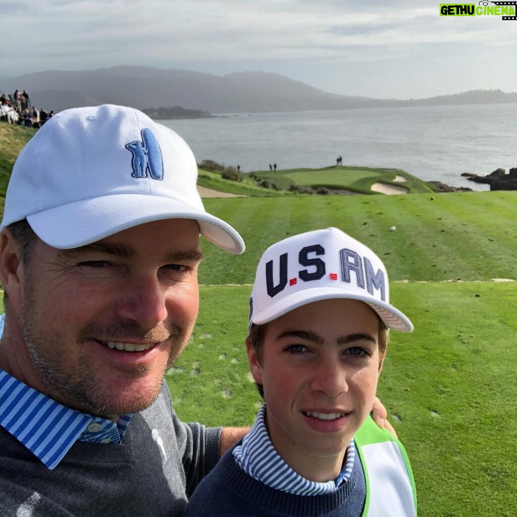 Chris O'Donnell Instagram - What a day at @attproam with Charlie O on the bag, great memories!