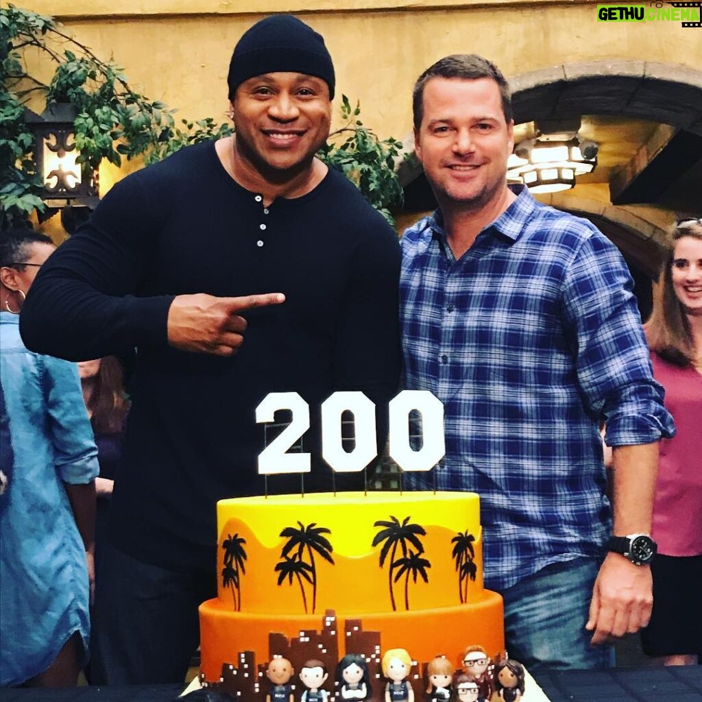 Chris O'Donnell Instagram - Time flies, thanks to our cast, crew and our amazing fans for getting us to 200. #ncisla