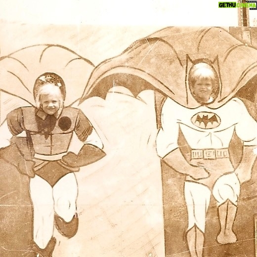 Chris O'Donnell Instagram - Originally I was The caped crusader #batman