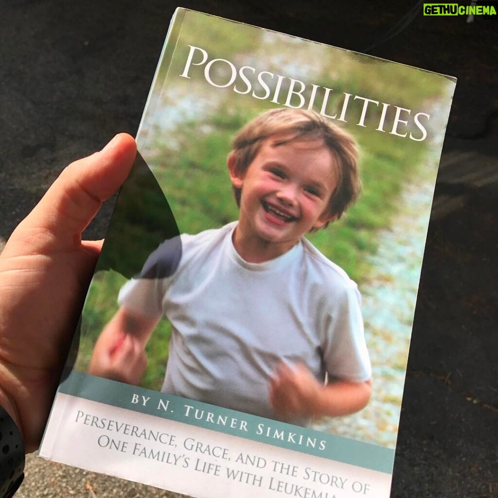 Chris O'Donnell Instagram - Check out my friend Turner Simkins' book on how his son overcame the impossible and beat childhood cancer. Amazing story. http://amzn.to/2fT5B9m