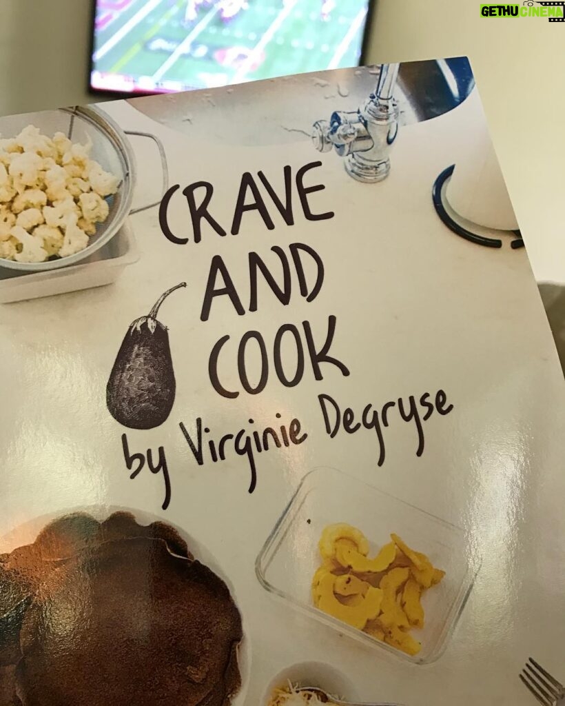 Chris O'Donnell Instagram - Ok Virginie, what should we make from your cookbook today! @craveandcook