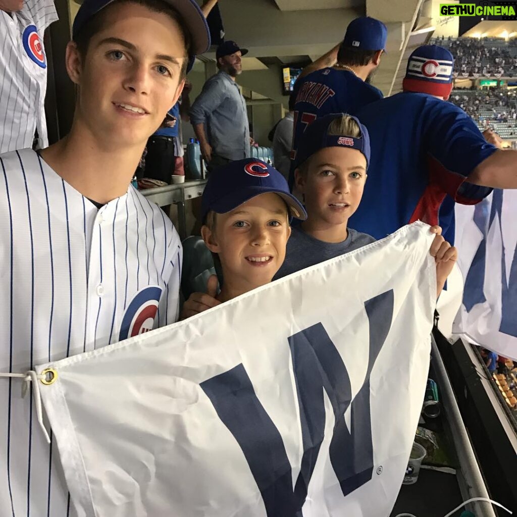 Chris O'Donnell Instagram - Cubs win!