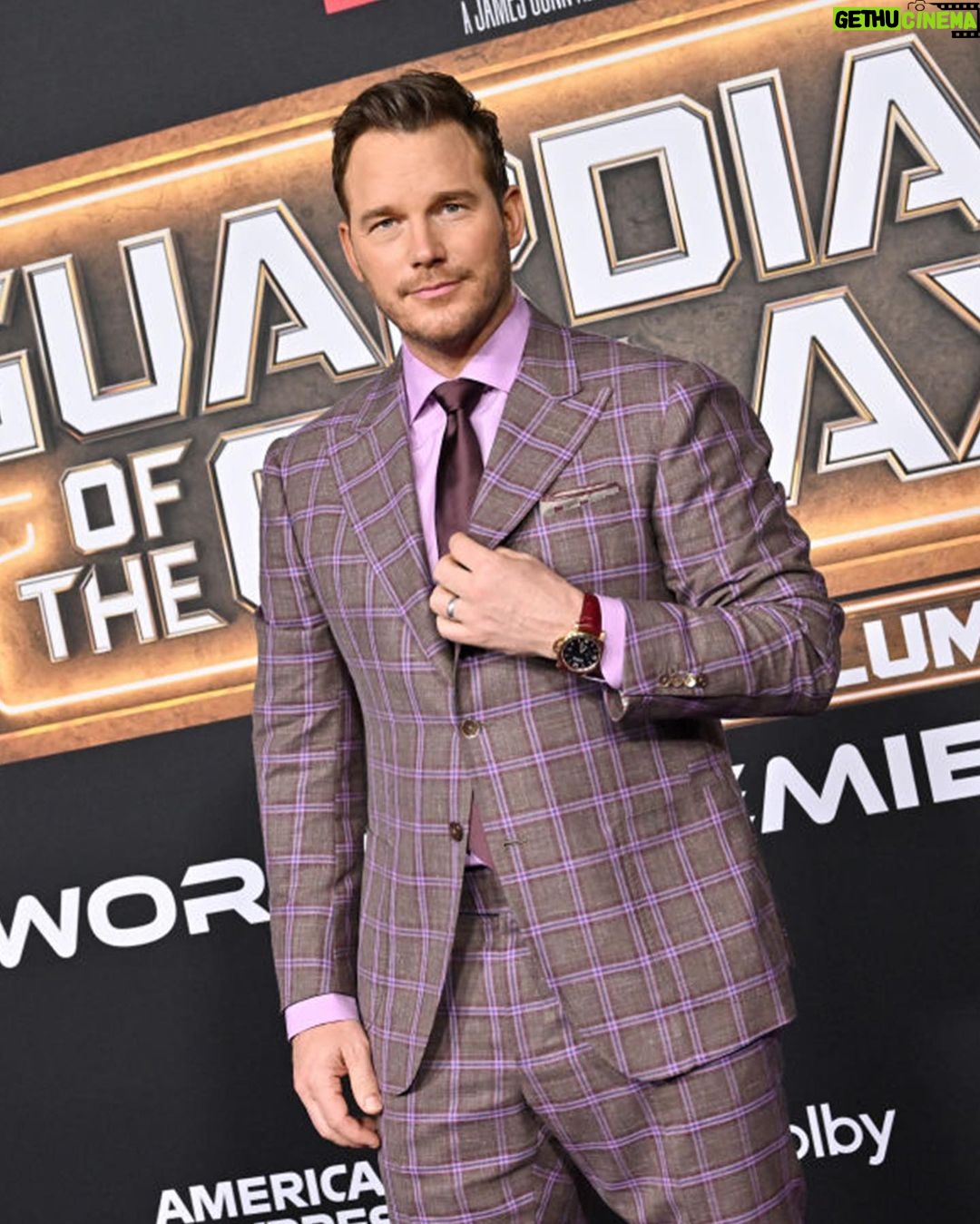 Chris Pratt Instagram - Welcome to New York, Casa Panerai! As a fan of these beautiful watches for countless years, I’m truly privileged to have had the honor of inaugurating the grand opening of this boutique! Thank you for having me, for creating these classic timepieces, and for letting me ride in on this incredible vintage Alfa Romeo. @Panerai #CasaPanerai #Panerai