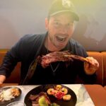 Chris Pratt Instagram – When you get courtside Lakers seats, (not to brag) they offer an exclusive, VIP buffet bar and restaurant with free drinks, delicious Tomahawk chops, cupcakes, and even America’s tastiest snack, the Timothée Chalamet. You know what? I get it.