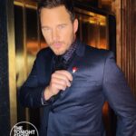Chris Pratt Instagram - There’s so much to unpack here… yes I’m wearing a mushroom pin (and I love it), yes I have a plunger on my head (no it is not comfortable) and yes… I’m on the Tonight Show with Jimmy Fallon… TONIGHT! It’s Mario time! 🍄 🪠