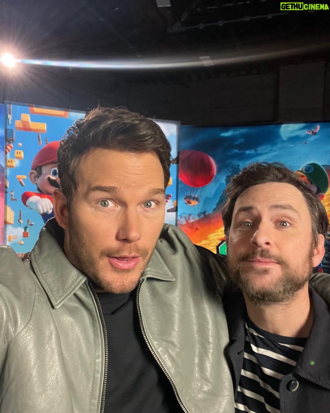 Chris Pratt Instagram - We’re only one week away!!!🍄🌈 One thing I’ve come to learn through this process is Nintendo and The Super Mario Bros. have touched the lives of so many people over the past 38 years. I’m super grateful to be part of the team that brought these characters to the big screen for the first time in 29 years. Humbly, the movie is incredible. Absolutely everything you could want. Humor. Heart. Beautiful animation. Killer music. And the type of nostalgia unique to 38 years of hypnotic game play!! IT. IS. EPIC. You will see! I’m so blessed to be in good company with the coolest cast who made the promotion of this film so fun, @charliedayofficial, @sethrogen, @jackblack, @keeganmichaelkey, @anyataylorjoy! Thank you for laughing at all (yes, you read that right, ALL) of my jokes.. If only 9 year old Pratt could see us now!! We did it buddy. HERE WE GOOOOO! @supermariomovie #SuperMarioMovie