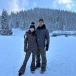 Chris Pratt Instagram - Find you a woman that can ski like a badass all while dressed in black tight fitting ski outfit lookin like storm shadow.