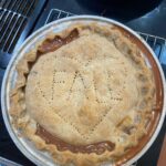 Chris Pratt Instagram - Christmas ornaments crafted from home-spun wool, homemade pie from our orchard. It truly is the most wonderful time of the year. Merry Christmas from #StillwaterRanch !!!