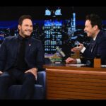 Chris Pratt Instagram - There’s so much to unpack here… yes I’m wearing a mushroom pin (and I love it), yes I have a plunger on my head (no it is not comfortable) and yes… I’m on the Tonight Show with Jimmy Fallon… TONIGHT! It’s Mario time! 🍄 🪠