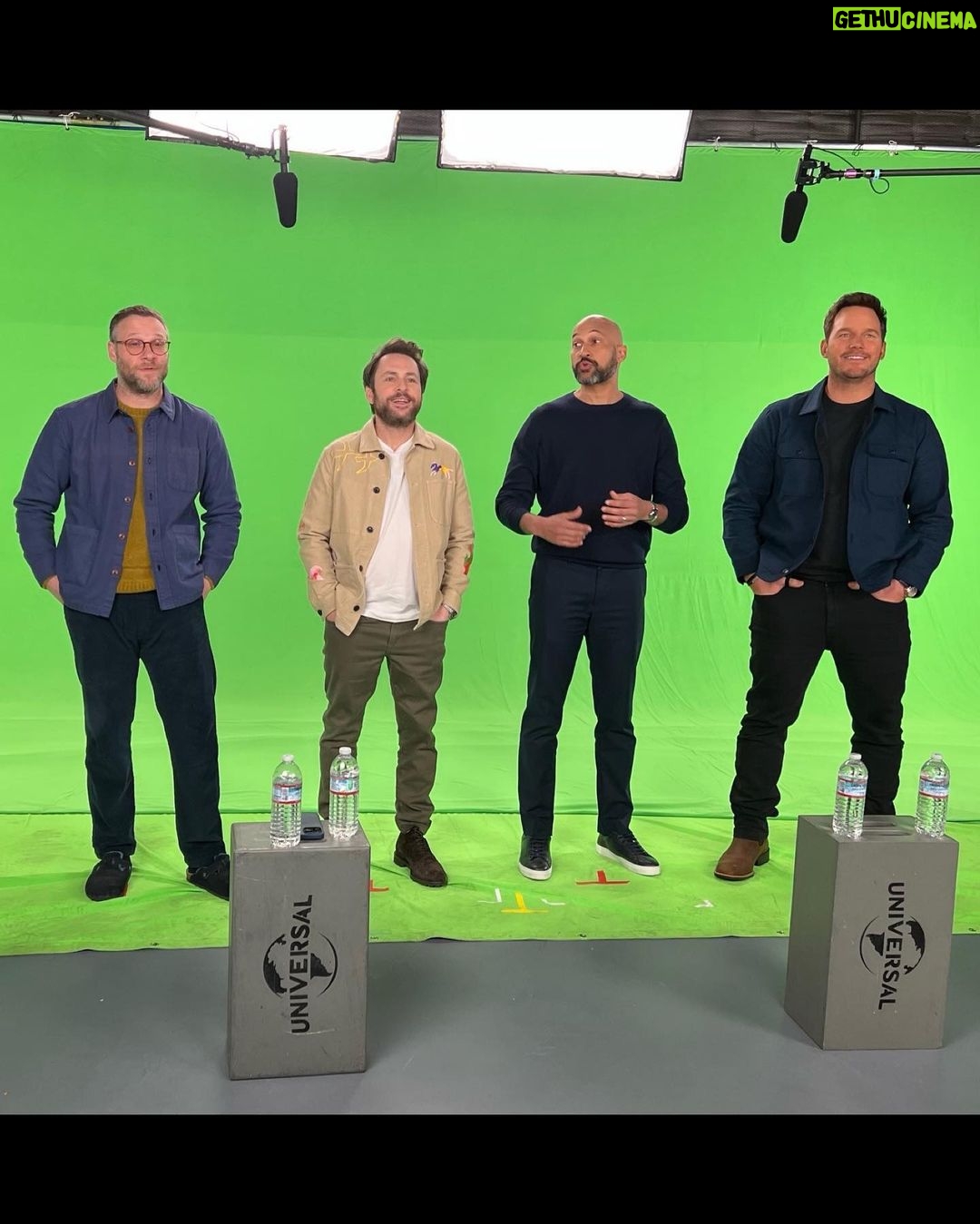 Chris Pratt Instagram - We’re only one week away!!!🍄🌈 One thing I’ve come to learn through this process is Nintendo and The Super Mario Bros. have touched the lives of so many people over the past 38 years. I’m super grateful to be part of the team that brought these characters to the big screen for the first time in 29 years. Humbly, the movie is incredible. Absolutely everything you could want. Humor. Heart. Beautiful animation. Killer music. And the type of nostalgia unique to 38 years of hypnotic game play!! IT. IS. EPIC. You will see! I’m so blessed to be in good company with the coolest cast who made the promotion of this film so fun, @charliedayofficial, @sethrogen, @jackblack, @keeganmichaelkey, @anyataylorjoy! Thank you for laughing at all (yes, you read that right, ALL) of my jokes.. If only 9 year old Pratt could see us now!! We did it buddy. HERE WE GOOOOO! @supermariomovie #SuperMarioMovie