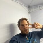 Chris Pratt Instagram - Just a few sneak peeks behind the scenes filming our Holiday Special with none other than Legendary Hero Kevin Bacon. Now streaming on @disneyplus.