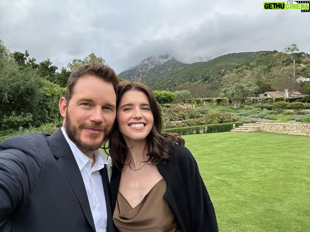 Chris Pratt Instagram - Happy Anniversary!! Mom and dads first night away in three years. Back to the spot where we said “I do!” Love you honey!