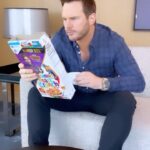Chris Pratt Instagram - Nothin like eating yourself for breakfast… wait- what?