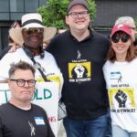 Chris Pratt Instagram - The Parks gang went picketing today. I couldn’t be there, but I stand in solidarity with them. #SAGAFTRAstrong #SAGAFTRAstrike