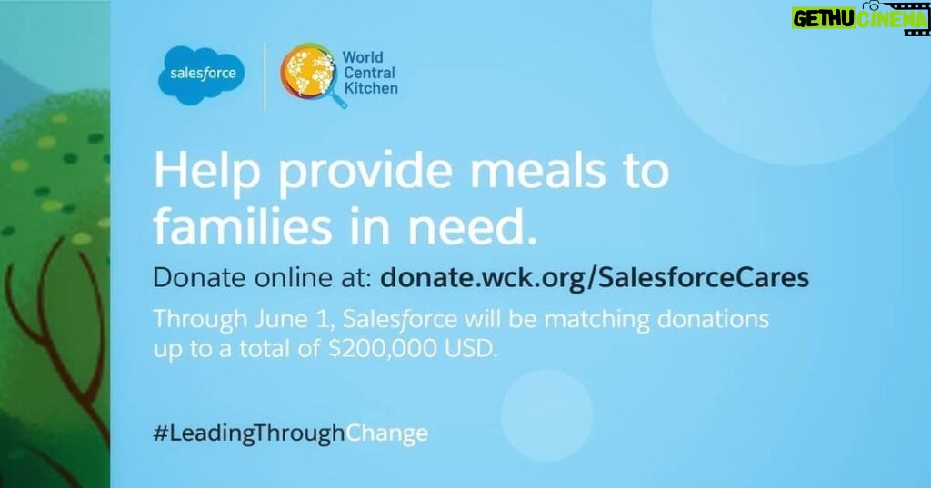 Chrissie Hynde Instagram - Give back to those who need it most. @salesforce is matching donations to @wckitchen up to a total of $200,000 USD through June 1 (link in bio). #LeadingThroughChange