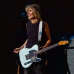 Chrissie Hynde Instagram - Today @fender announces a new guitar model, honouring Chrissie with a namesake model of her own. The Chrissie Hynde Fender Telecaster pays tribute to her beloved ’65 Tele, featuring a stunning Road Worn Ice Blue Metallic finish, a chrome mirror pickguard, a ‘mid 60s C-shaped neck and custom single-coil pickups for a classic vintage tone & feel. Learn more about the guitar at fender.com/chrissie-hynde-telecaster -CHHQ