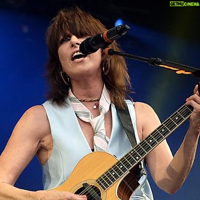 Chrissie Hynde Instagram - Chrissie Hynde kicks off Radio 2 Live in Hyde Park from 1pm today. If you don't have a ticket...watch on the BBC Red Button/online or listen on BBC Radio 2 #hydeparklive