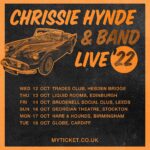 Chrissie Hynde Instagram - Tickets are now on sale for Chrissie’s tour around the UK in October. Grab yours through the link in bio See you there! -CHHQ