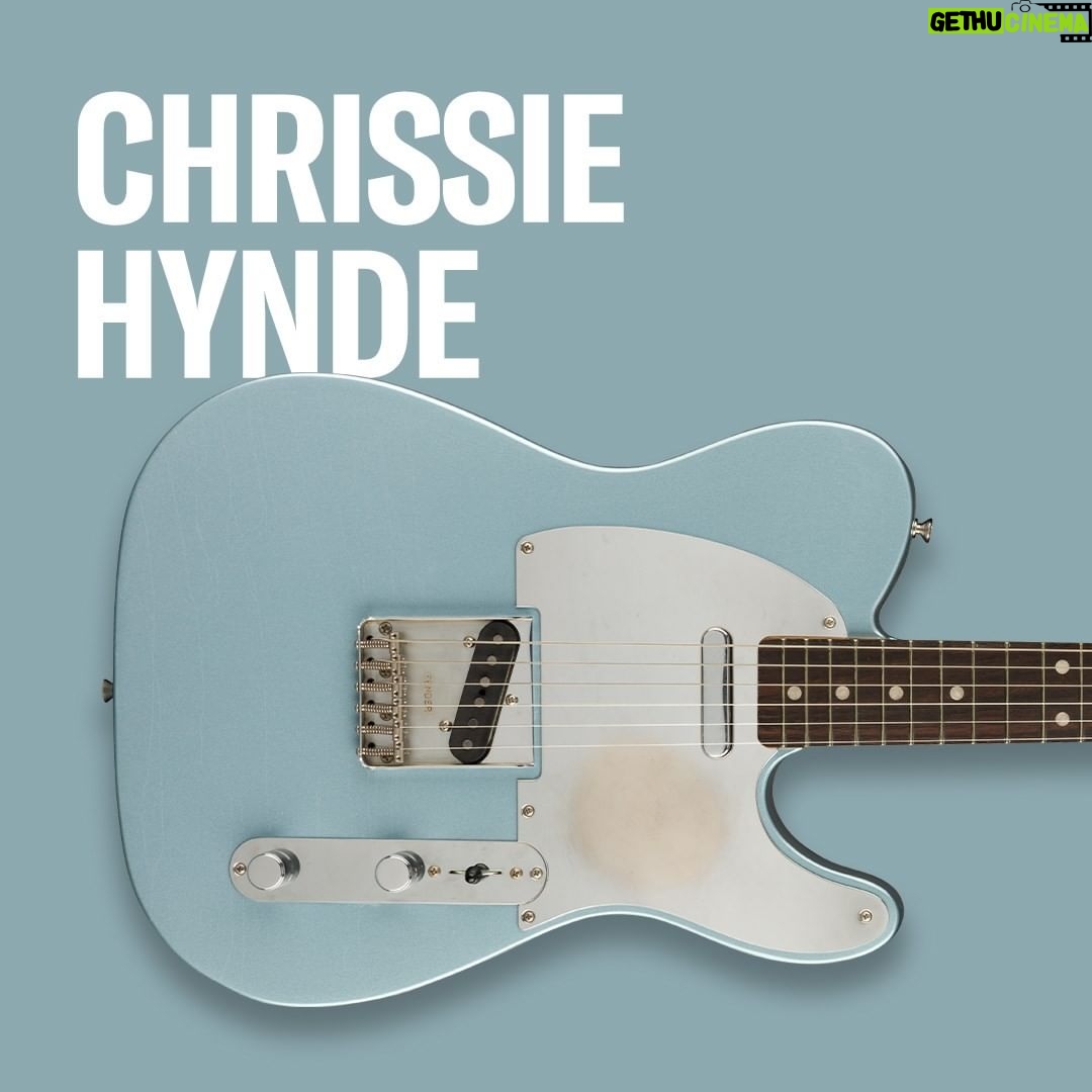 Chrissie Hynde - 3.9K Likes - Today @fender announces a new guitar model, honouring Chrissie with a namesake model of her own. The Chrissie Hynde Fender Telecaster pays tribute to her beloved ’65 Tele, featuring a stunning Road Worn Ice Blue Metallic finish, a chrome mirror pickguard, a ‘mid 60s C-shaped neck and custom single-coil pickups for a classic vintage tone & feel.
Learn more about the guitar at fender.com/chrissie-hynde-telecaster
-CHHQ