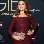 Chrissie Swan Instagram - Here’s the details of my borrowed stuff I wore to the Logies if you like that sort of thing! Dress: @solacelondon Earrings, ring & bracelet: @lo_collections_ (Bag is a Bali knock off 😆) Thanks for gathering the bits and bobs @de_mina_stylist @10styling and the always amazing hair and makeup by @julie.bekiri @goochihmua 😘😘😘 Be listening to the @thechrissieswanshow tomorrow to hear about the missing bra 🫠