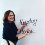 Chrissie Swan Instagram - The big reveal! The winning name is ofcourse, ‘Holiday House’ from my queen - @taylorswift - who wrote about it in the perfect song - Last Great American Dynasty. I can’t wait to get this up! I love it so much! Thanks @nookvintage for making it for me. (Not spon - just a dream come true!) ❤️ (also - it’s not *technically* a Holiday House - it’s my actual everyday house but the name fits the vibe perfectly!)