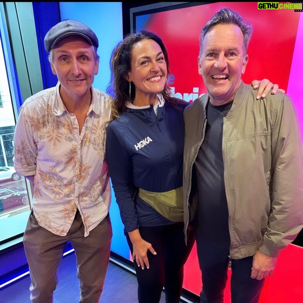 Chrissie Swan Instagram - What a treat to see these two wonderful people - who I love deeply - today on @thechrissieswanshow - I laughed so hard at one point in their show Moby Dick that my body got confused and started weeping. Don’t miss them at this year’s @melbcomedyfestival - they’re amazing. 😍 @lanowoodley