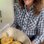 Chrissie Swan Instagram – 97% wanted this so apologies to the 3% who have to endure this half screenshot/half vlog because I didn’t have anyone around to film me as I made the damned pie! Nature was restored when Marcelle got better and filmed the second part – the all important part where the superhero PIES ASSEMBLE. Also apologies on voiceover quality – I did it in my car waiting for the hot chips to be ready to take to my kids’ Christmas carols. 🤗
Makes 12 pies total.
Unbelievably delicious.
Freezes a TREAT. 
I always use a plug in Banquet fry pan for this. 
Here’s what you’ll do/need for it!
CHICKEN BIT:
1.5 kilos chopped chicken breast or thigh
1.5 cups plain flour 
3 teaspoons sea salt
3 teaspoons white pepper 
Olive oil for frying
Plastic bag.

LEEK BIT:
3 large leeks
3 tablespoons butter (that’s a lie – I use at least double that) 
1 cup finely sliced celery (optional) 

OTHER BITS:
900mls cream
2 cups white wine 
2 chicken stock cubes
Bay leaf x 2
Tarragon – 3 teaspoons
Thyme – good handful (I never strip the stems because who can be bothered? Pick out the twigs later)
300 mls water.
Careme puff pastry OR Pampas Butter Puff. You can also put the mixture into pastry parcels like a pastie. 

6 x ramekins 8.5 x 8.5 

WHAT YOU’LL DO:
1. Slice leeks and celery and fry in butter until soft. Throw in the wine and let it cook off. Set aside.

2. Take flour, salt and pepper and throw in a plastic bag then toss your chicken in and shake until coated. 
3. Heat oil in the pan again and throw in chicken. Fry until golden. 
4. Throw in your herbs here.
5. Return leek/wine mix (with liquid) to pan with the chicken and stir through.
6. Throw in your cream, water and stock cubes.
7. Let simmer while stirring occasionally until cream thickens. 
8. Allow to cool.
9. Spoon into 2 large freezer bags to freeze or one to freeze, one to use.
DAY OF EATING ASSEMBLY:
1. Spoon cooled mixture into 8.5×8.5 ramekin. 
2. Make a pastry lid for it.
3. Press it on the top and make some leaves if you’re feeling FAHNCY.
4. Brush with egg wash or cream (shortcut) 
5. Bake at 160 for 30 minutes or until tops are golden brown.
6. Allow to cool on the bench for at least ten minutes as filling is MAGMA. 
7. SCOFF!