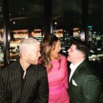 Chrissie Swan Instagram – I just LOVE this photo, taken at last night’s Christmas party, of the tiny but OH SO MIGHTY team that puts together @thechrissieswanshow every weekday on Nova. It has been the most fun of years. And we just welcomed Tom to the team and I feel like he completes our family. Jack and I are one and done 👦 😂
PS – We are LIVE and on air right up until Dec 15. Check in with you on Monday, bebes! 
@jackcharles 
@_tommalicious_