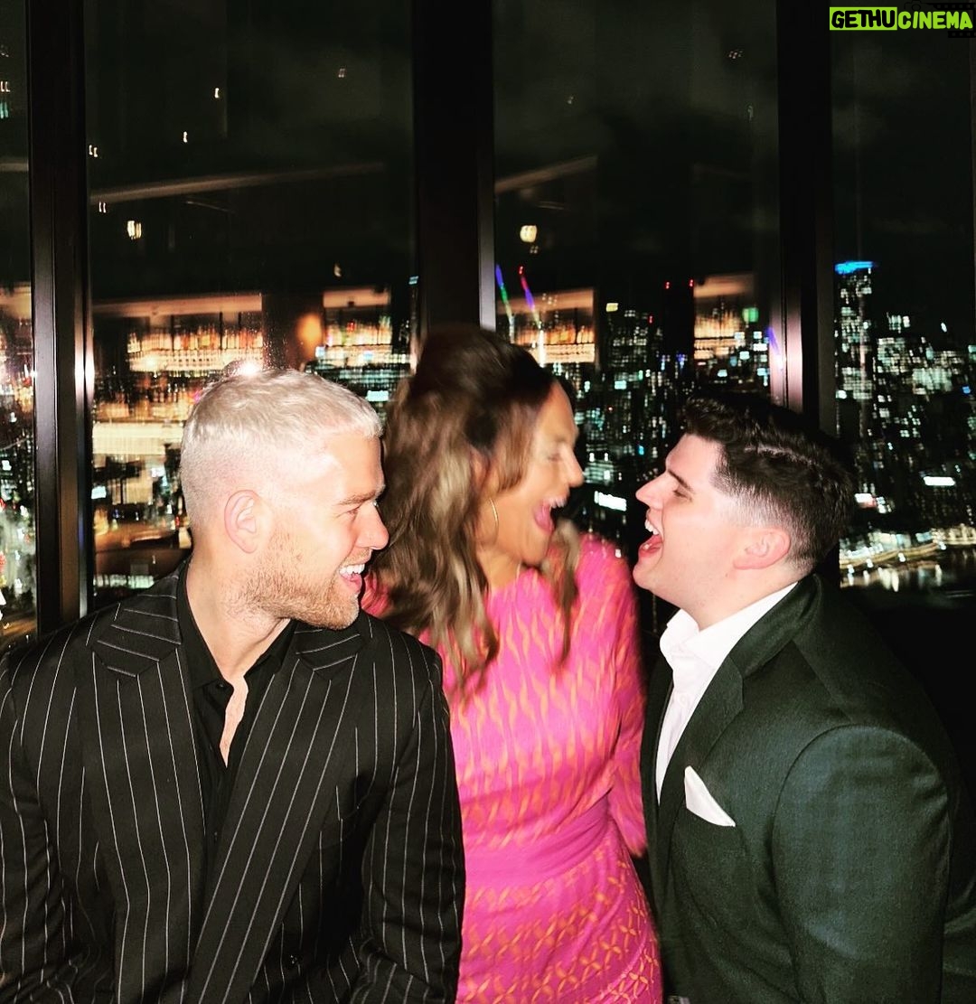 Chrissie Swan Instagram - I just LOVE this photo, taken at last night’s Christmas party, of the tiny but OH SO MIGHTY team that puts together @thechrissieswanshow every weekday on Nova. It has been the most fun of years. And we just welcomed Tom to the team and I feel like he completes our family. Jack and I are one and done 👦 😂 PS - We are LIVE and on air right up until Dec 15. Check in with you on Monday, bebes! @jackcharles @_tommalicious_