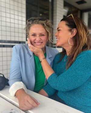 Chrissie Swan Instagram - Work wife: a tribute. Ms Polly Goodchild has been my friend for over a decade at two different radio stations. And happens to have one of the best names in existence - fitting as she is also one of the best *people* in existence. She is a FORCE as a friend and as a colleague - there is no one you’d want more in your corner in either arena. Poll, I know you were the first person I inaugurated into the Bum Bag Lifestyle and I hope we share myriad life changing moments over the next few decades. I’ll miss you at work (your new workmates are so lucky to have you!) but prepare to be stalked/harassed. ❤️❤️
@pollygoodchild